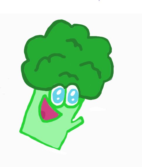 Random cartoon brocoli o-o