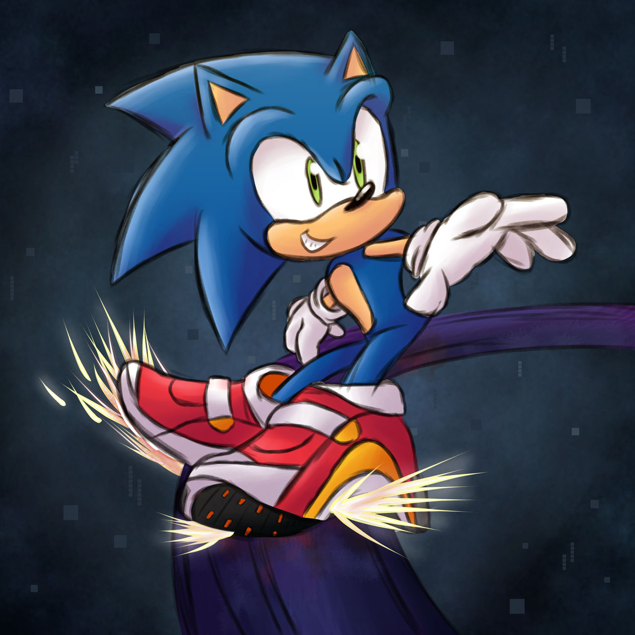 Soap Shoes Sonic! by hemmoyay on DeviantArt