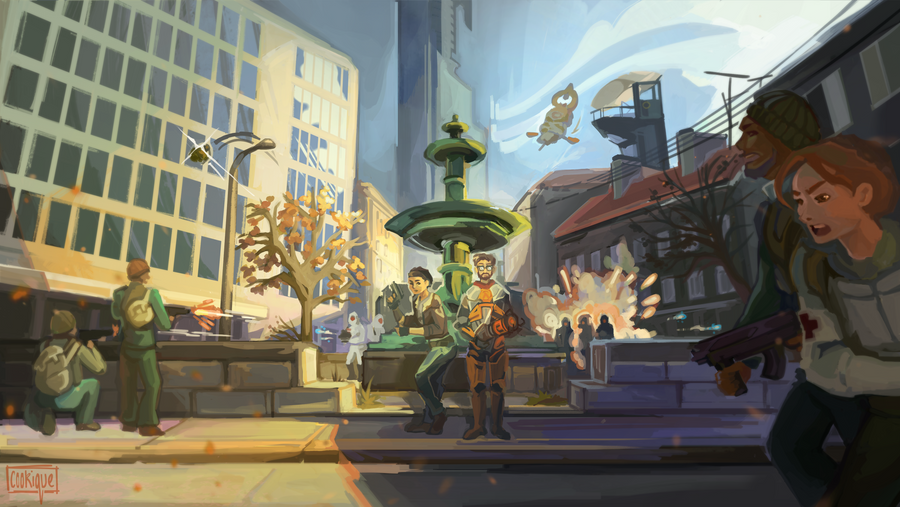 City 17 (Half-Life 2) by AshleiMist on DeviantArt