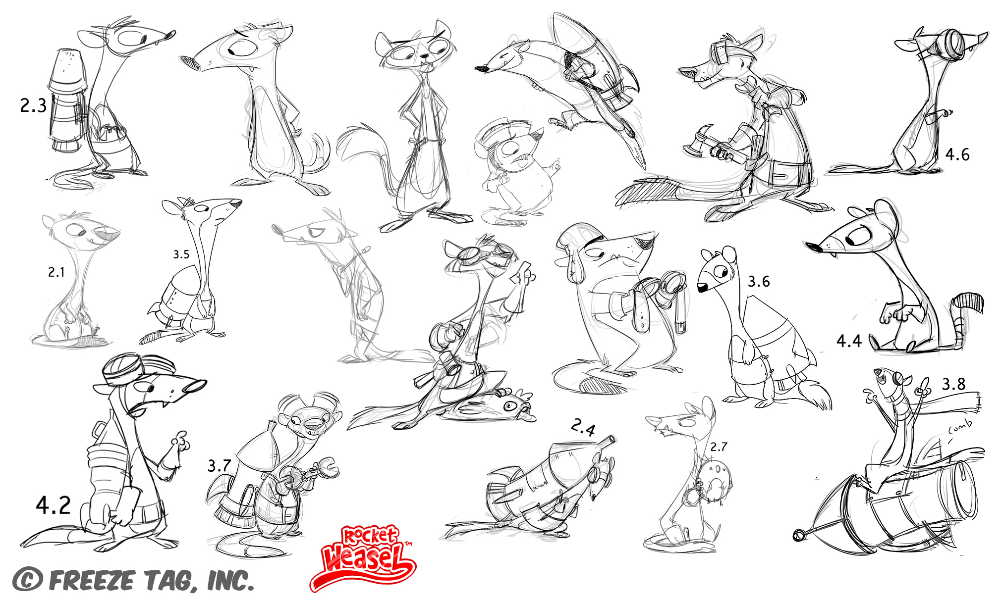 Rocket Weasel - Weasel concepts