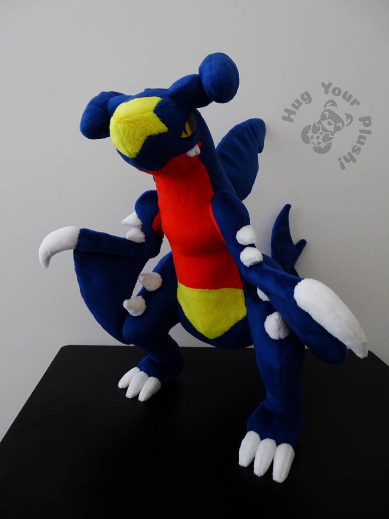 Garchomp plush by Kaerura7 on DeviantArt