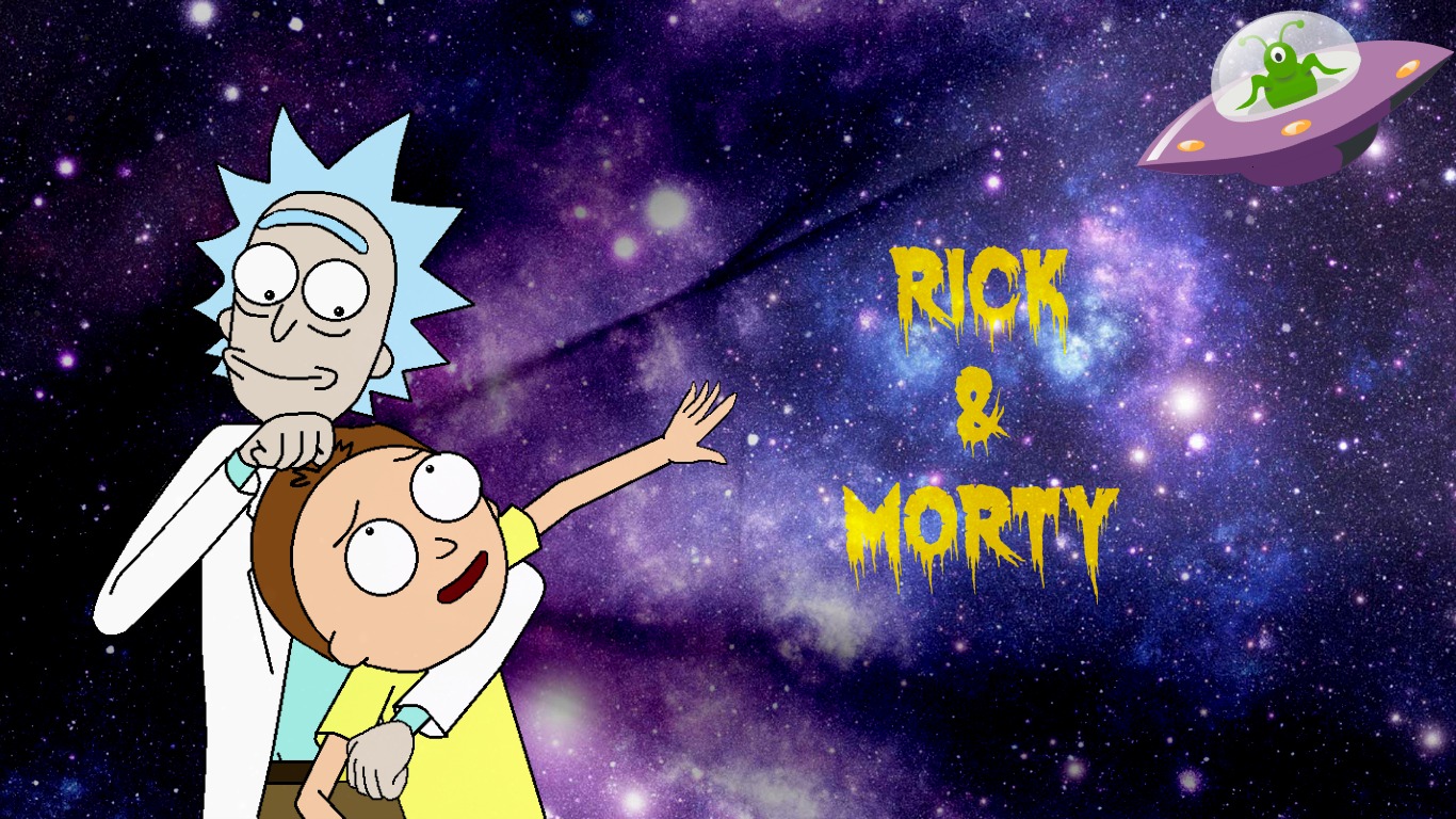 Rick And Morty Space and Aliens Wallpaper by Roxy1049 on DeviantArt Rick And Morty Space and Aliens Wallpaper by Roxy1049 on DeviantArt