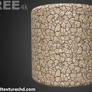 Cracked Ground Seamless Texture PBR HighRes4K free