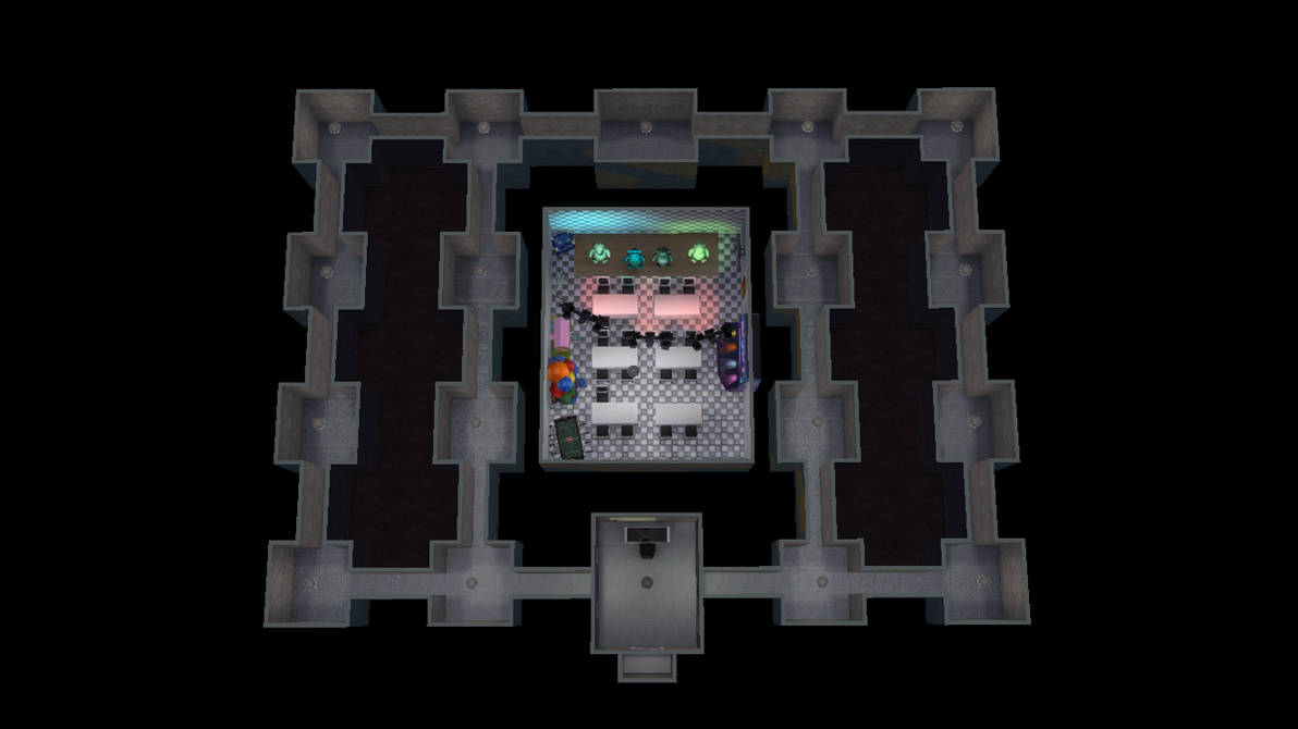 FNAF 6 Maps ( I dont know ) by HioginTheCat on DeviantArt