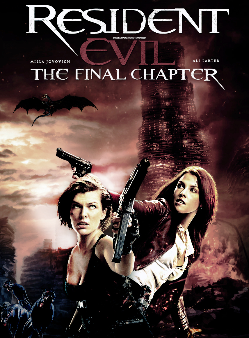 Pop Culture Graphics Resident Evil The Final Chapter Movie Poster, 11 x 17  