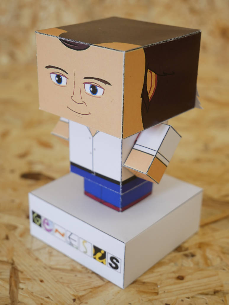 Custom Caricature Figurine Phil Collins Singer of Genesis 110
