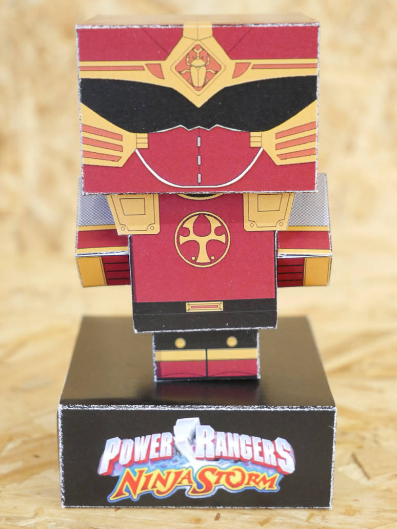 Power Rangers: Crimson Thunder Ranger by Popeye2013 on DeviantArt
