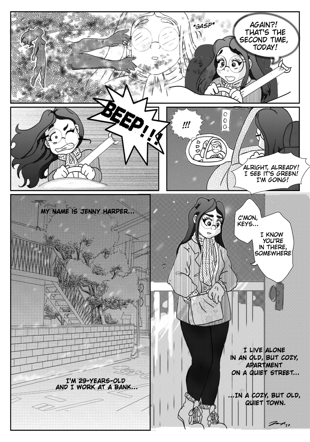 Orc Girl Goes To High School Orc Girl Ch.1 Pg. 1 by PrinceRose on DeviantArt