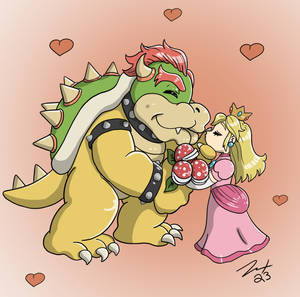 Monsters and Maidens: Bowser and Peach