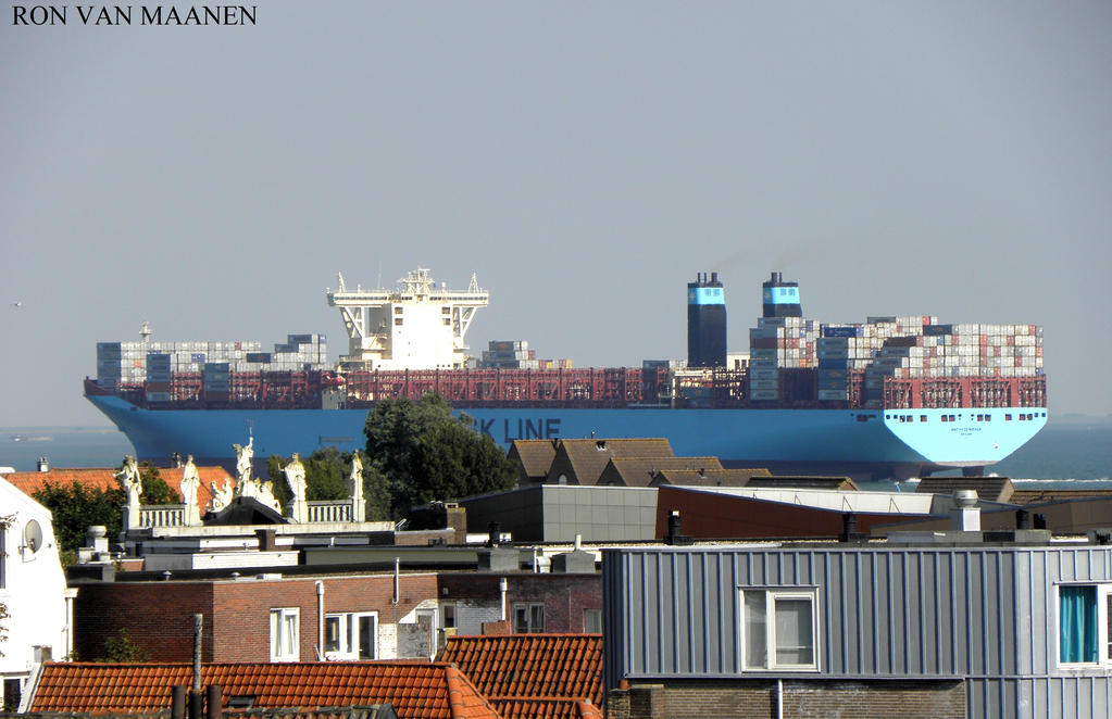 Danish container ship Mathilde Maersk 2015-