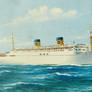 Italian passenger ship Homeric 1953-1974