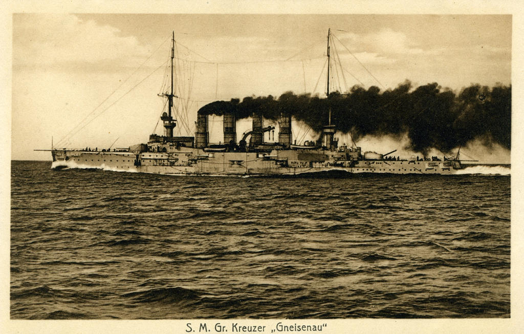 German armored cruiser SMS Gneisenau 1904-1914 by roodbaard1958 on ...