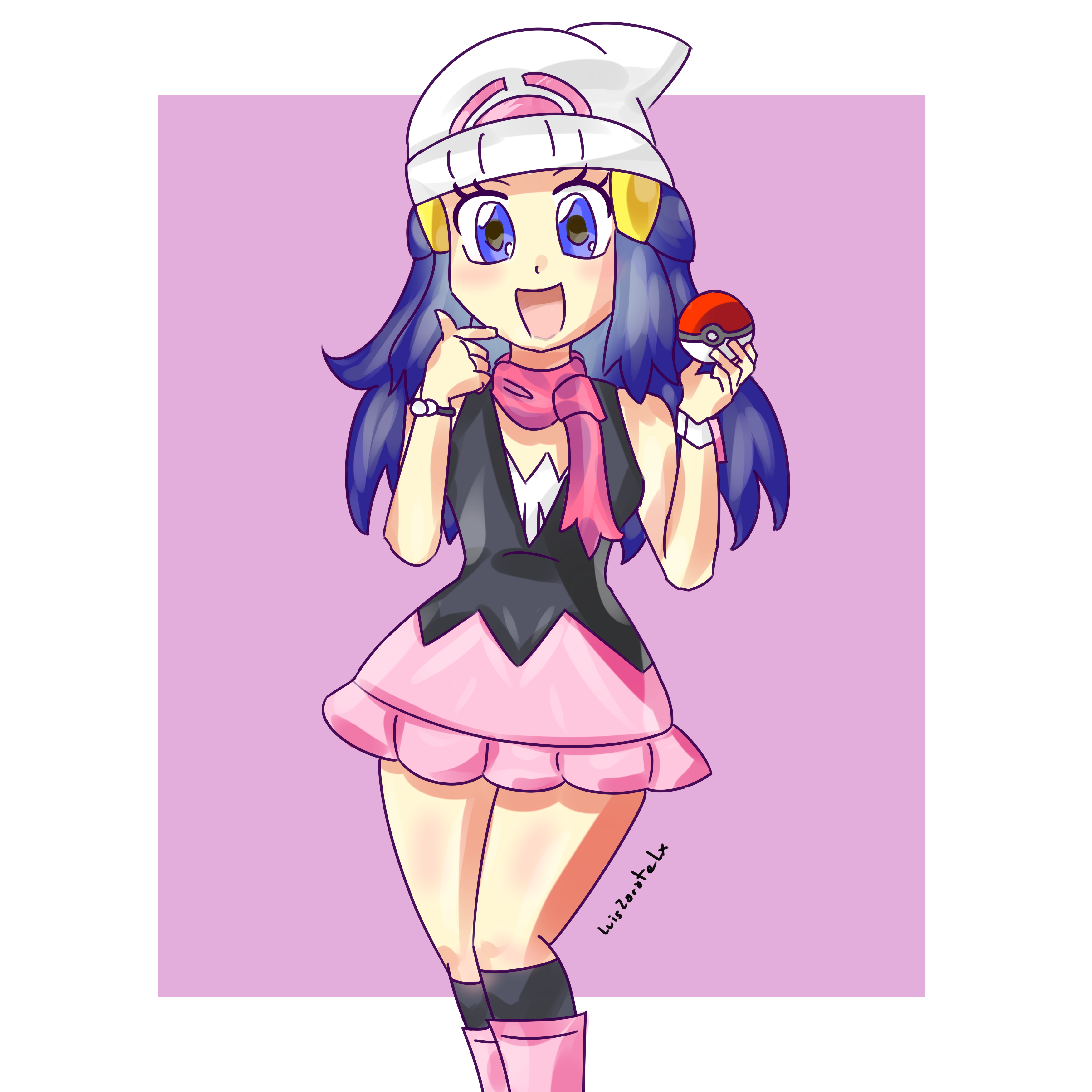 Dawn Hikari Look Beautiful By IZLX By ZARATELX On DeviantArt dawn-hikari-look-beautiful-by-izlx-by-zaratelx-on-deviantart