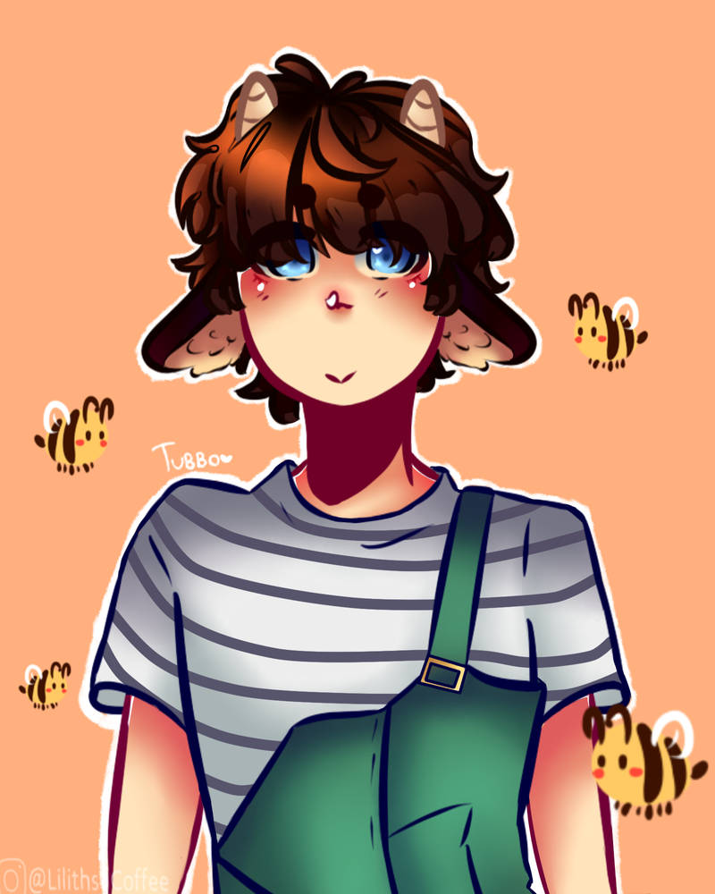 Bee boy (tubbo fanart)