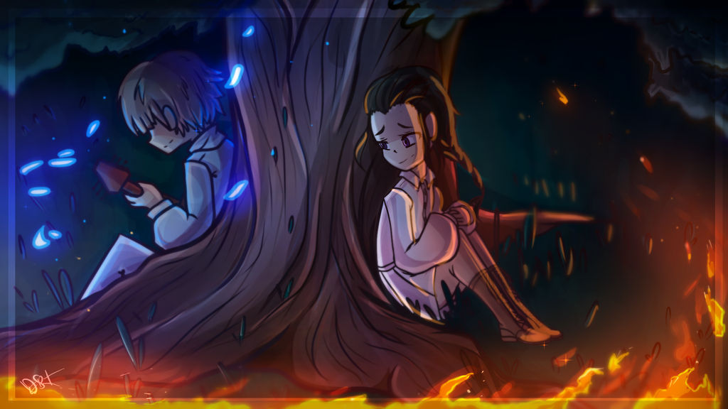The Promised Neverland Isabella and Leslie by En-RainDst on DeviantArt