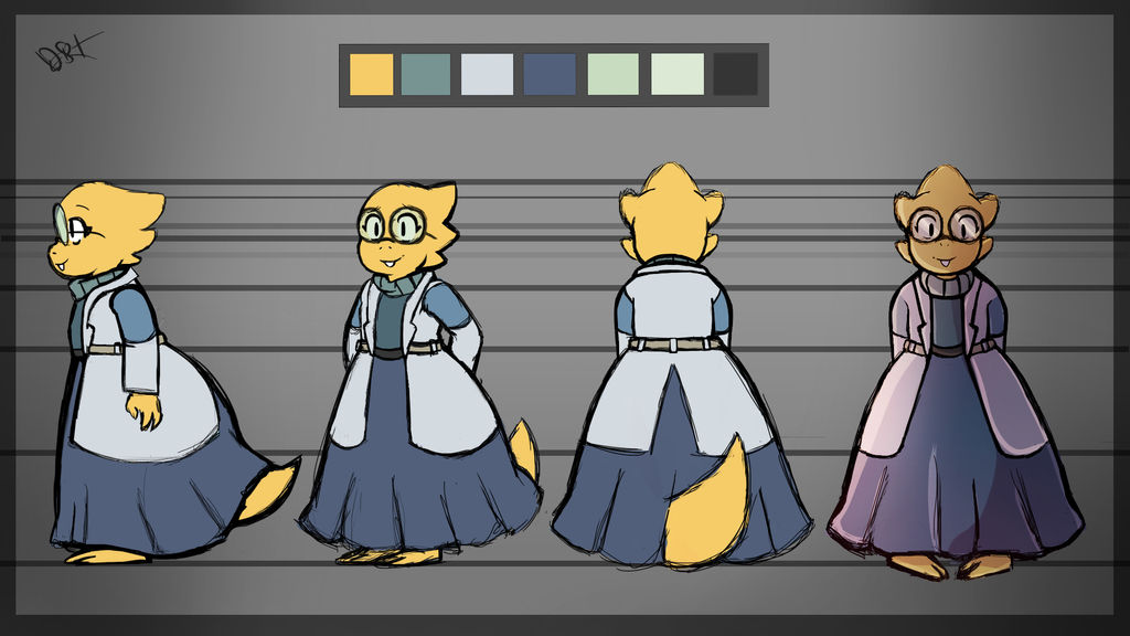 alphys 2019 Ref sheet by En-RainDst on DeviantArt
