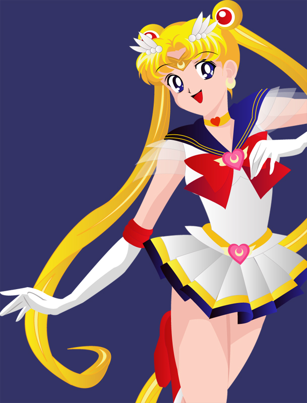 Happy Sailor Moon