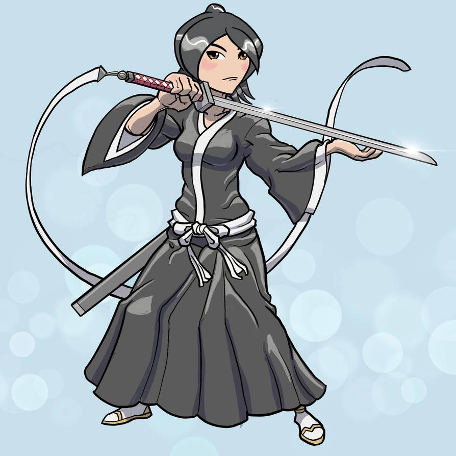 Rukia by AndrewStrawder on DeviantArt