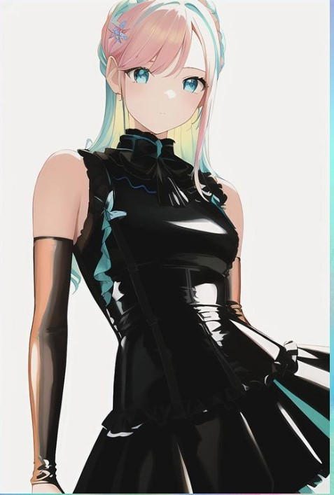 Shiny dress by Chris0294i on DeviantArt