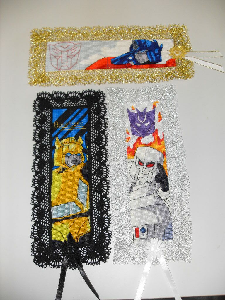 Cross Stitch Bookmarks - group shot