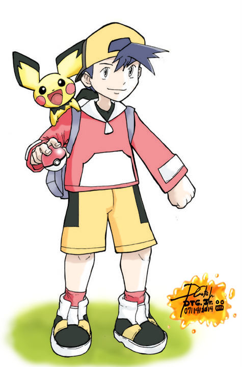Pokemon Special Red Sketch by RatonBallZ on DeviantArt