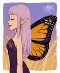 Butterfly Fairy: name unknown by lorellamagic