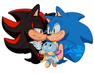 Sonadow week day 4 chao by HaYum1Ro