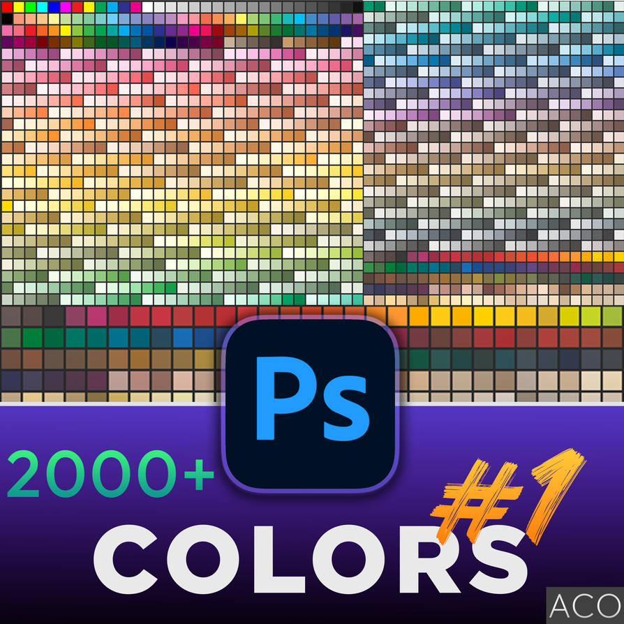 MEGA COLORS PACK #1 | 2000+ by Xebelion on DeviantArt