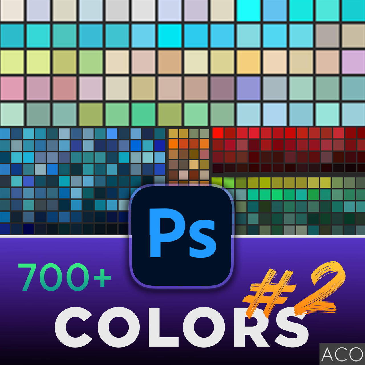 MEGA COLORS PACK #2 | 700+ by Xebelion on DeviantArt