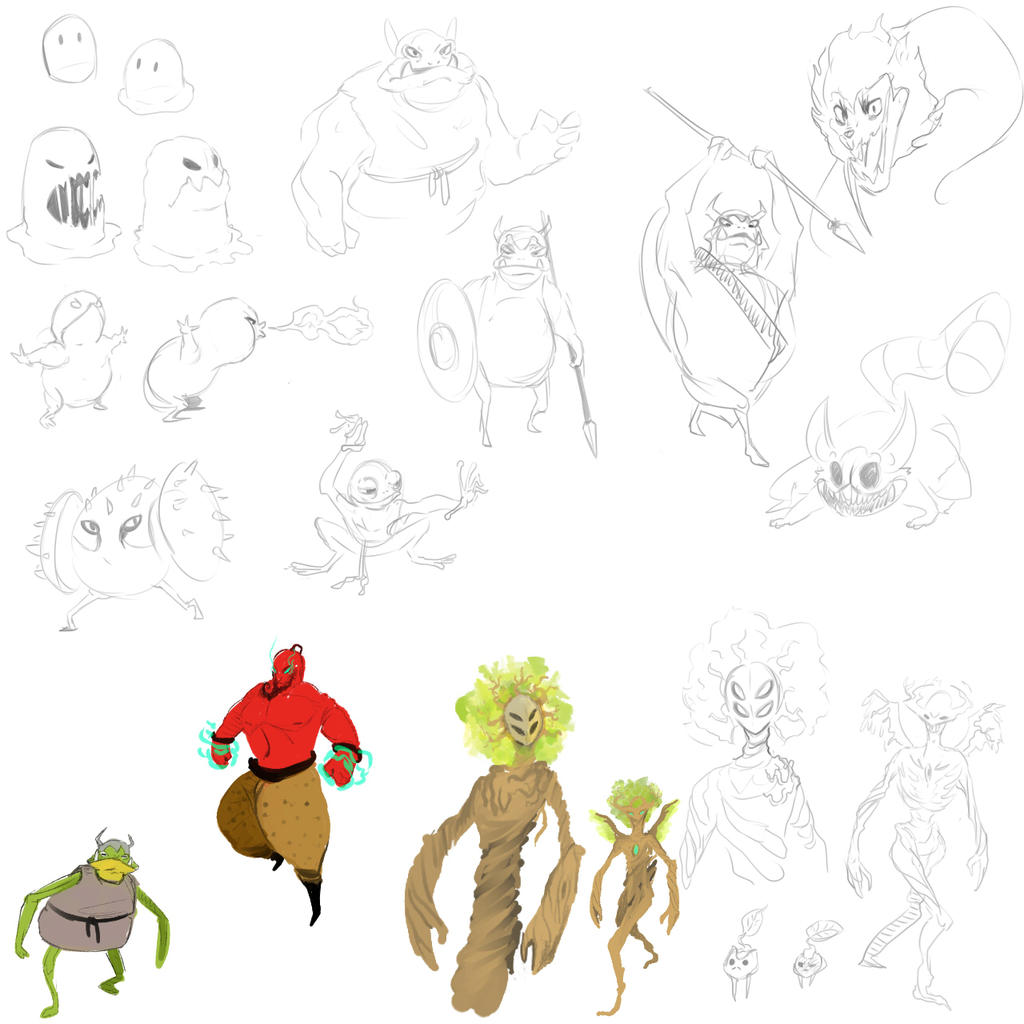 Monster Sketches 01