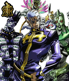 Dio Brando Jotaro Kujo JoJo's Bizarre Adventure Stone Ocean Enrico Pucci  PNG 