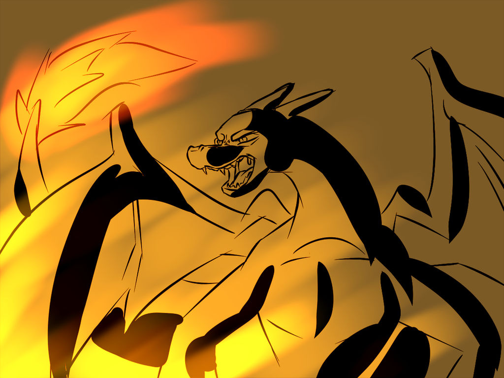 Charizard Raging Charizard Rage by Sychar on DeviantArt
