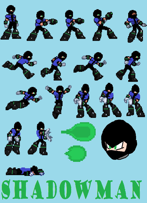 ultimate shadow man by zeba254 on DeviantArt