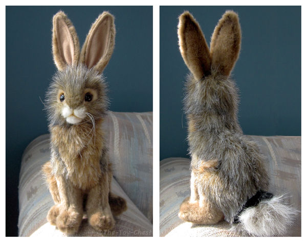 Hansa Jack Rabbit Hansa Black-Tailed Jackrabbit Plush by The-Toy-Chest on DeviantArt