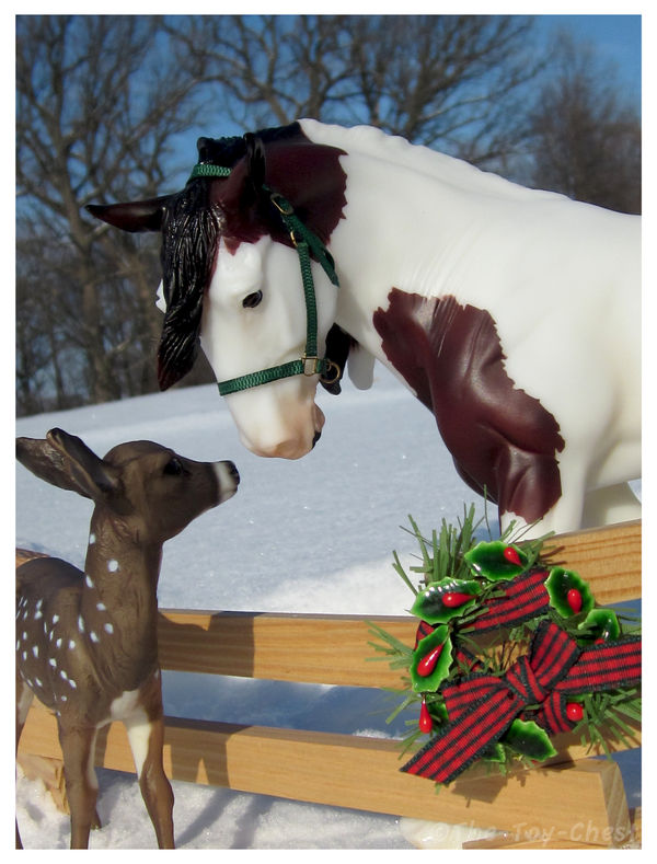 Breyer - Winter Visitor by The-Toy-Chest