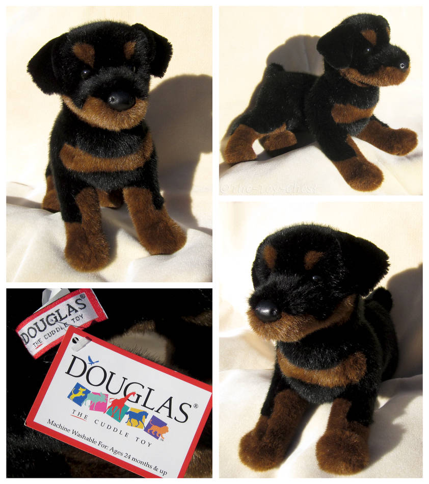Douglas Cuddle Toys - Apollo Doberman Pinscher by The-Toy-Chest on