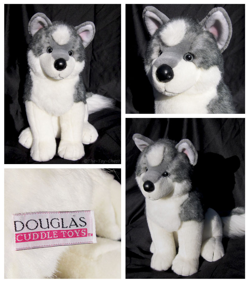 Joli Husky Stuffed Dog - Douglas Toys
