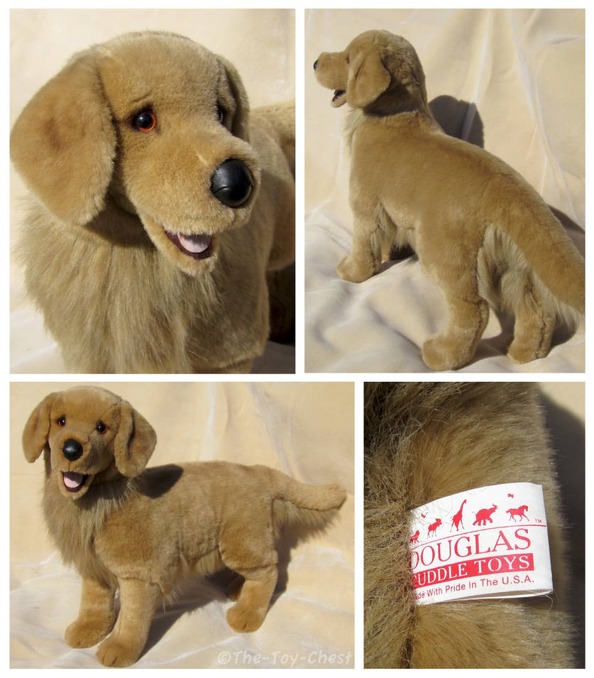 Douglas Cuddle Toys Shannon Golden Retriever By The Toy Chest