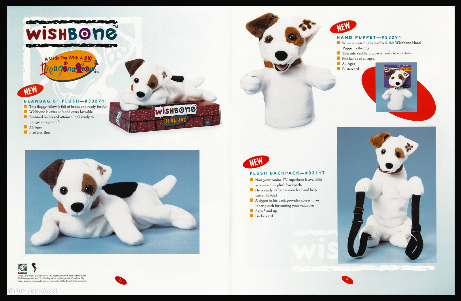 Wishbone Equity Toys Plush Products