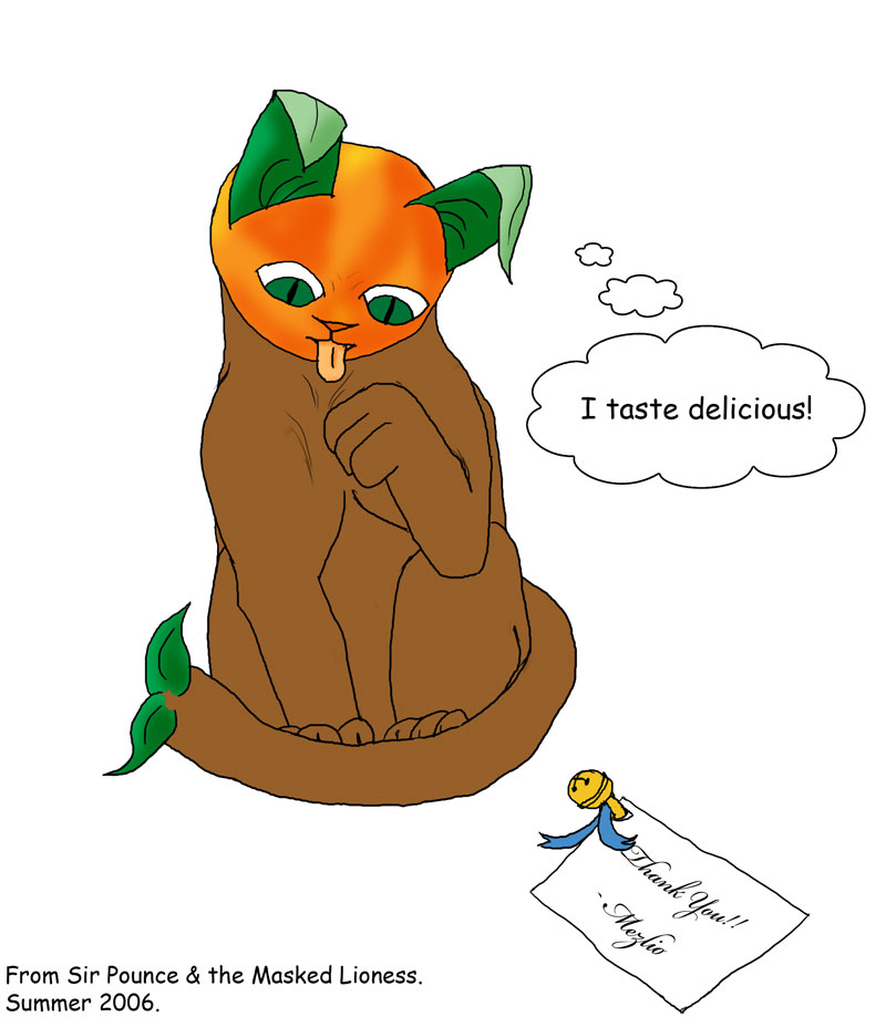 Orangenius Cat-ified