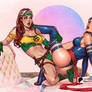 💚💜 Rogue & Psylocke — X-Men: Close Encounters