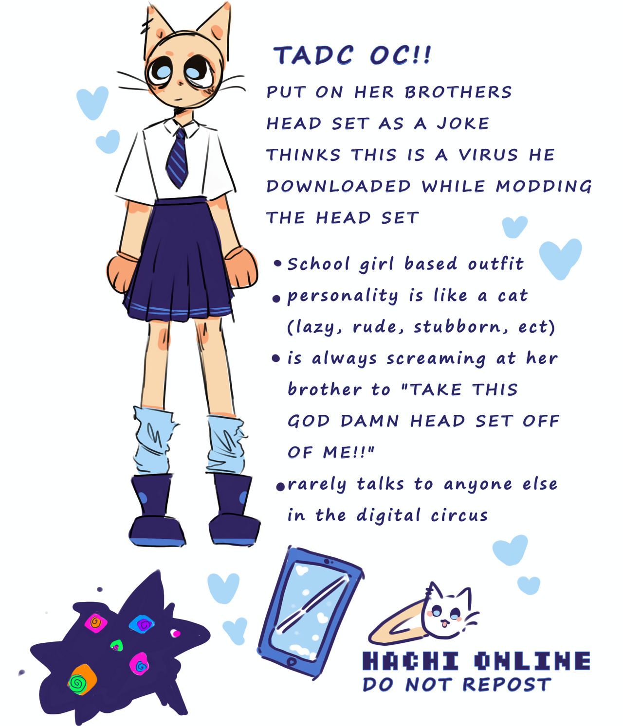 TADC oc!! by HachiisuYT on DeviantArt