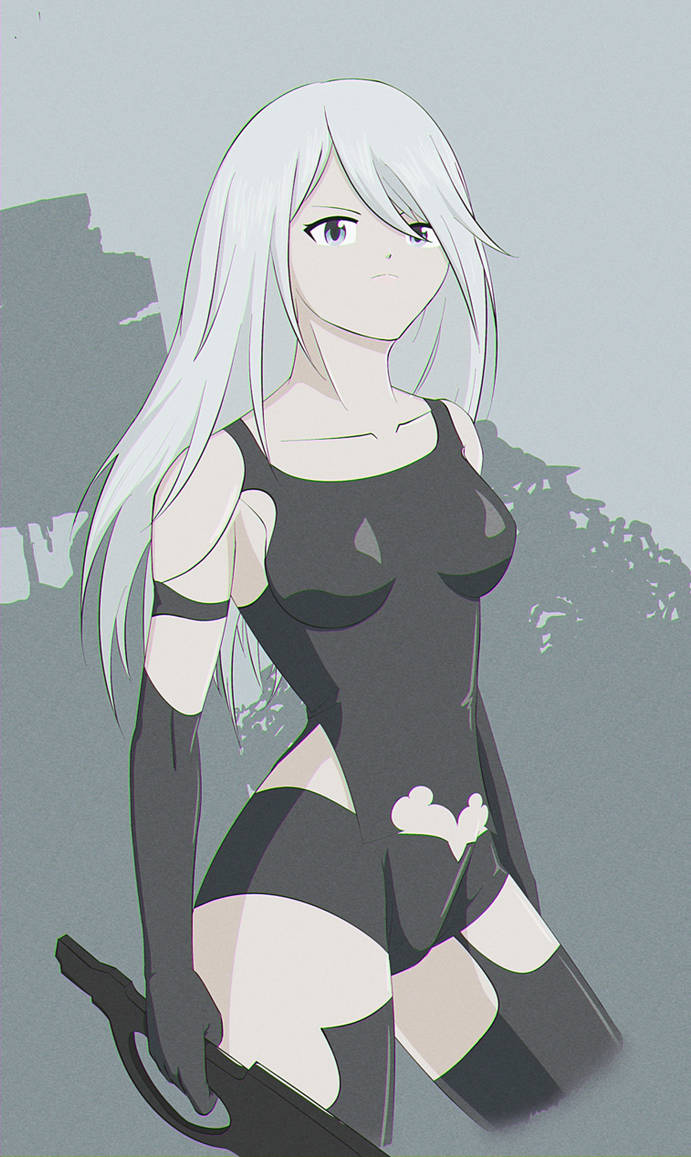 A2 from NieRAutomata by PossumCannon on DeviantArt
