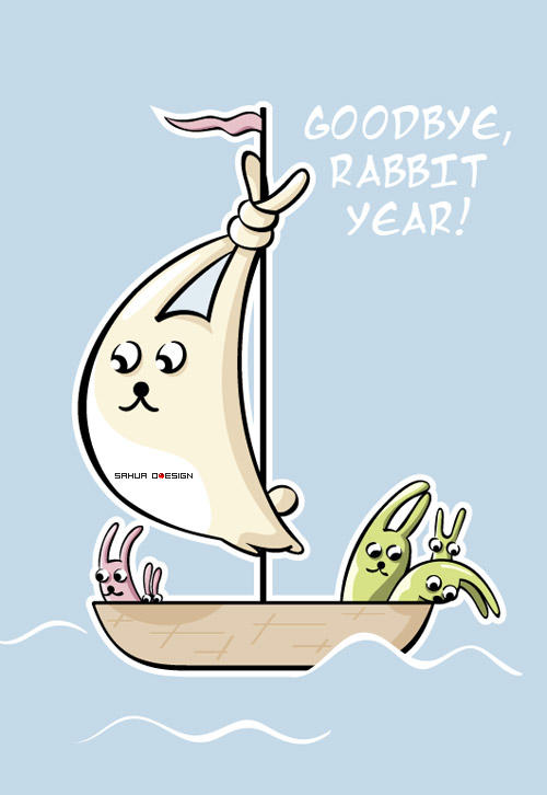 Funny Goodbye Rabbit goodbye rabbit year by sahua on DeviantArt