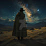 Wild west at night