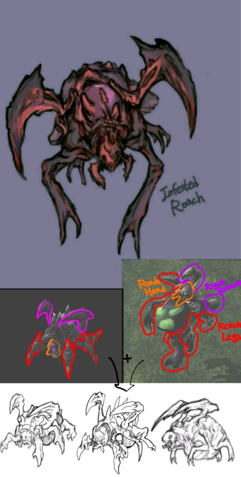 Infested Roach Dream by 0207kty on DeviantArt