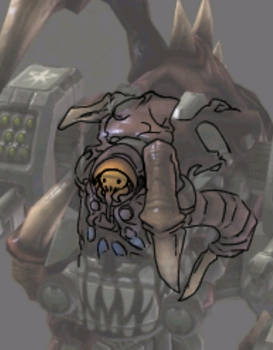 Starcraft 2 - Infested Goliath by AVModels on DeviantArt