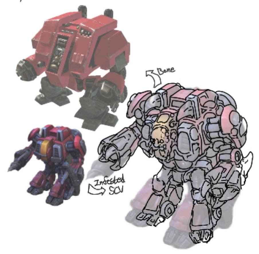 Infested SCV Dreadnought by 0207kty on DeviantArt