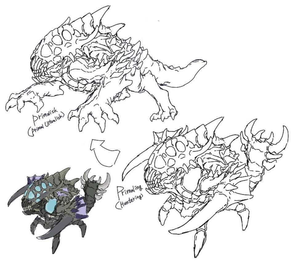 Hybrid Primalisk by 0207kty on DeviantArt