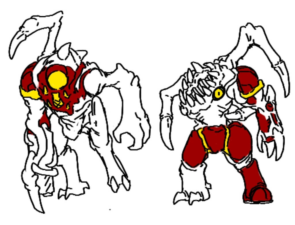 Half Infested marine by 0207kty on DeviantArt